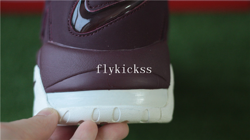 Nike Air More Uptempo Maroon Wine Red